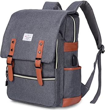 Modoker Vintage Laptop Backpack